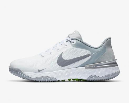 Nike Alpha Huarache Elite 3 White Turf Light Solar Flare Heather Electric Green CV3560-100