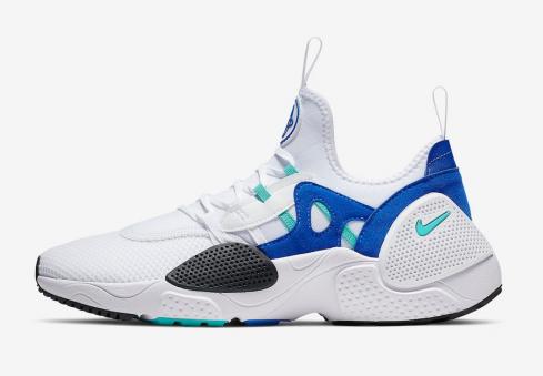 Nike Huarache EDGE TXT White Blue Teal AO1697-102