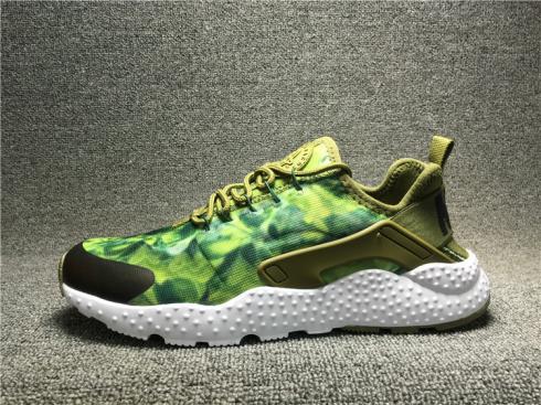 Wmns Nike Air Huarache Army Green Mens Running Shoes 818061-300