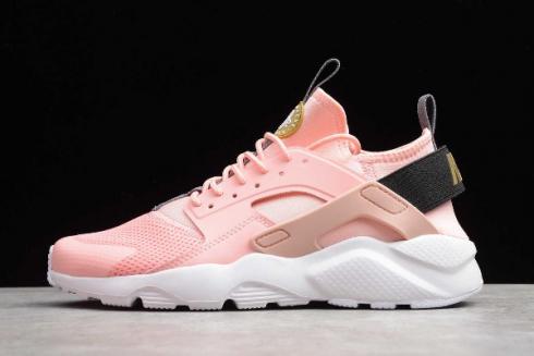 2019 Wmns Nike Air Huarache Run Ultra Pink Dark Grey Black 859594 600