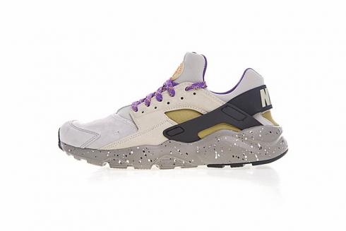 Nike Air Huarache Run Ultra ID Custom Purple Grey Black Colorful 829669-337