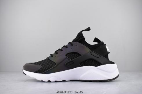 Nike Air Huarache Run Ultra White Silver Reflective Running Shoes 819685-169