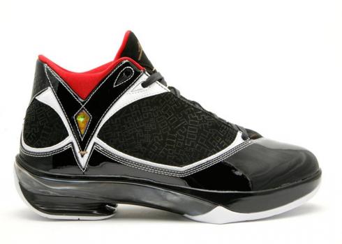 Air Jordan 2009 Gold Metallic Black Varsity White Red 371499-031