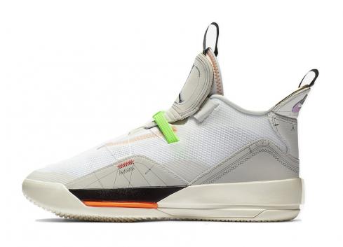 Air Jordan 33 Vast Grey Cone Sail White AQ8830-004