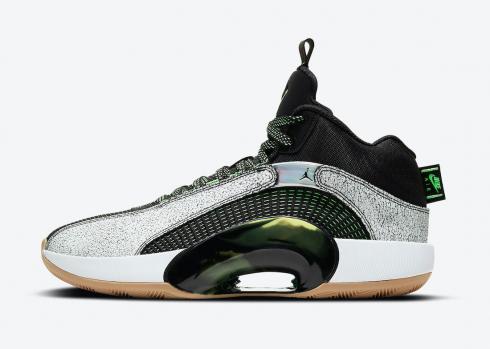 Zion Williamson x Air Jordan 35 Bayou Boys Gum Light Brown Lime Blast DA2372-100