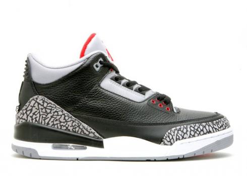 Air Jordan 3 Retro Countdown Pack Black Grey Cement 340254-061