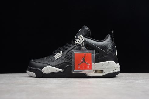 Nike Air Jordan 4 Retro Ls Oreo Black Tech Grey White 314254-003