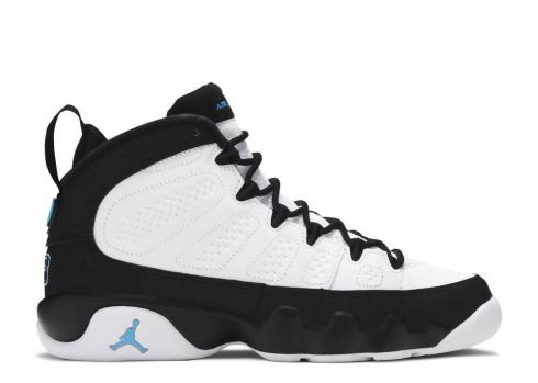 Air Jordan 9 Retro Gs University Blue White Black 302359-140