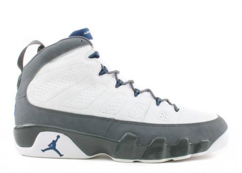 Air Jordan 9 Retro French Blue White Flint Grey 302370-141