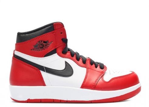 Air Jordan 1 Hi The Return Bg Gs Chicago White Black Varsity Red 768862-601