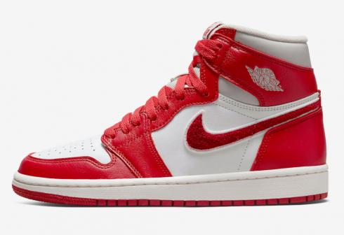 Air Jordan 1 High OG Newstalgia Chenille Light Iron Ore Varsity Red DJ4891-061