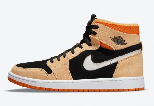 Air Jordan 1 High Zoom Air CMFT Pumpkin Spice Orange Black CT0978-200