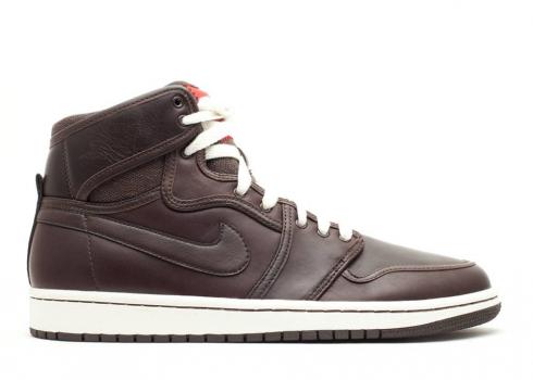 Air Jordan 1 Ko Premium Dark Cinder Sail Varsity Red 503539-200