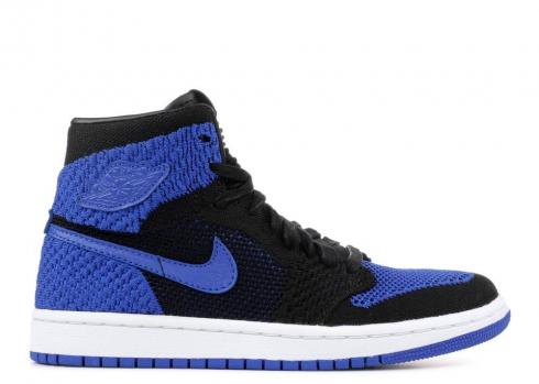 Air Jordan 1 Ret Hi Flyknit Bg Royal Game Black White 919702-006