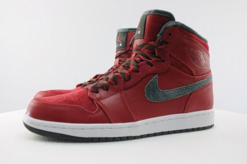 Air Jordan 1 Retro Hi Premier Varsity Red Dark Army White 332134-631