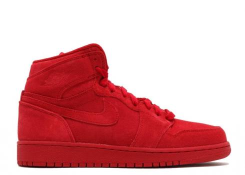 Air Jordan 1 Retro High Bg Red Suede Gym 705300-603