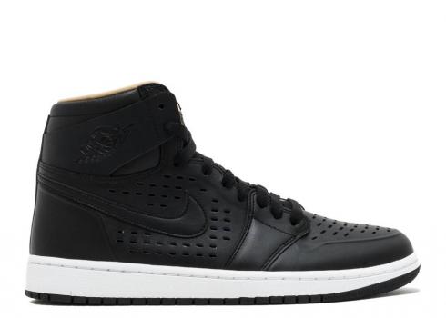 Air Jordan 1 Retro High Black Vachetta Tan White 845018-030