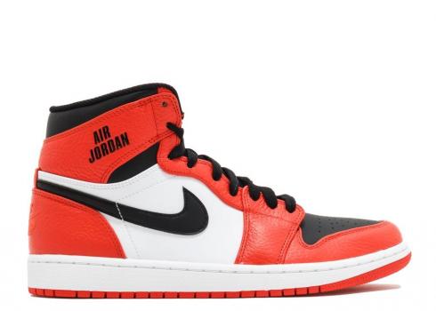 Air Jordan 1 Retro High Max Orange White Black 332550-800