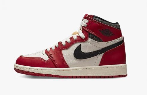 Air Jordan 1 Retro High OG GS Chicago Lost and Found Varsity Red FD1437-612