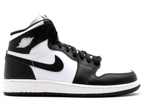 Air Jordan 1 Retro High Og Bg Gs Black White 575441-010