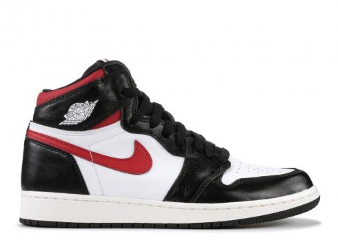 Air Jordan 1 Retro High Og Gs Gym Red White Sail Black 575441-061