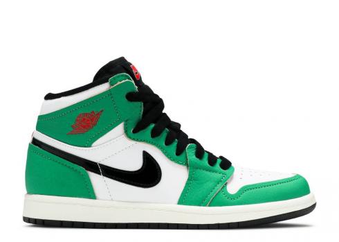 Air Jordan 1 Retro High Og Ps Lucky Green Black White Sail CU0449-300