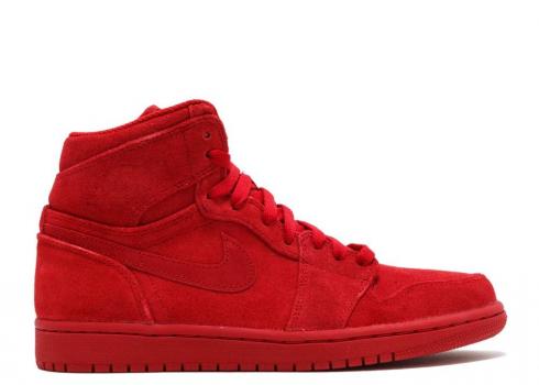 Air Jordan 1 Retro High Red Suede Gym 332550-603