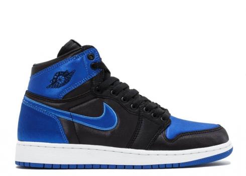 Air Jordan 1 Retro Og Bg Ep Satin Royal White Black Varsity AA4073-007