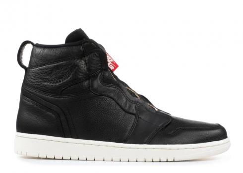 Air Jordan Wmns 1 High Zip Black Sail AQ3742-016