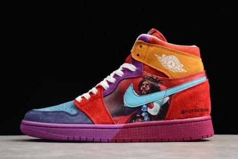 Cheap Air Jordan 1 High Pirate Multi Color 558059 101 For Sale