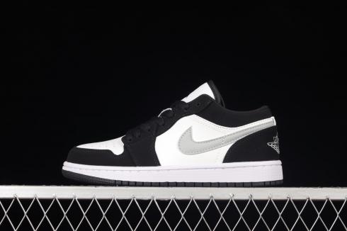 Air Jordan 1 Low New Emerald Black Grey White 552780-018