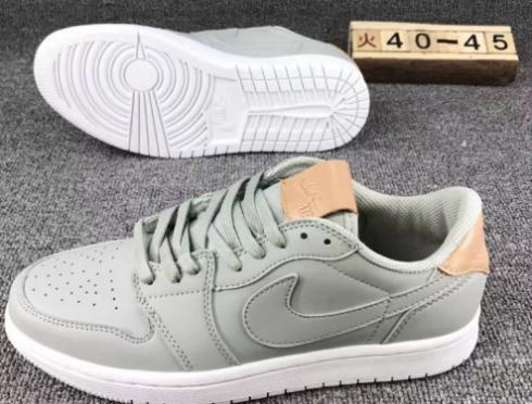 Nike Air Jordan 1 Retro Low OG PREM gray Men Basketball Shoes