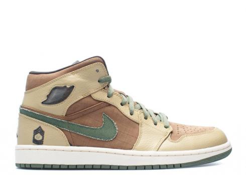 Air Jordan 1 Armed Forces Brown Hy Urban Medium Haze Anthracite 325514-231