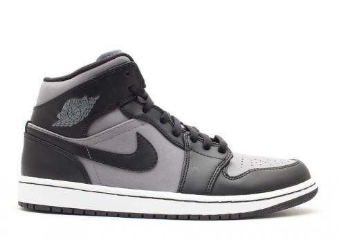 Air Jordan 1 Mid Cool Grey White Black 364770-023