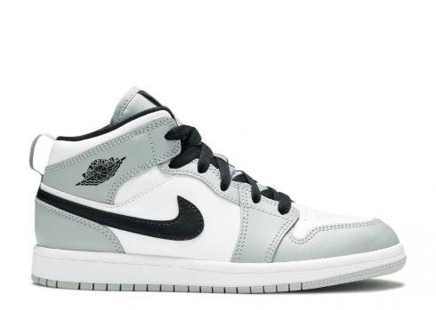 Air Jordan 1 Mid Ps Light Smoke Grey White Black 640734-092