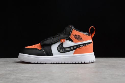 Nike Air Jordan 1 Mid ALT White Black Orange CN8607-018