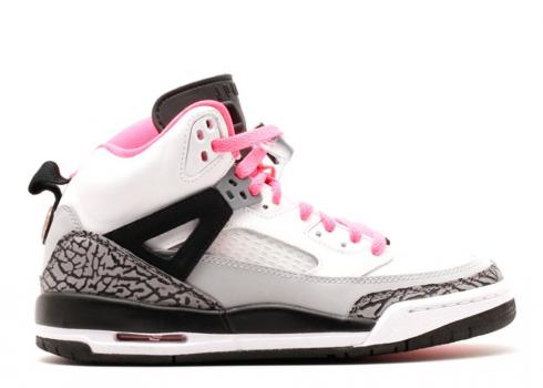 Air Jordan Spizike Gg Pink Hyper Cool Grey Black White 535712-109