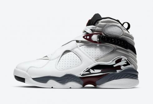 Air Jordan 8 Retro Burgundy White Black Neutral Grey Hyper Blue CI1236-104