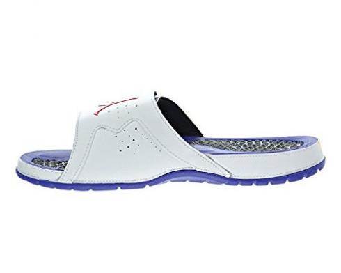 Nike Jordan Hydro VII 7 Retro White Blue Multicolor Mens Shoes 705467-127