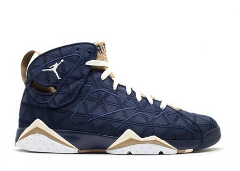 Air Jordan 7 Retro J2k White Filbert Natural Obsidian 543560-415