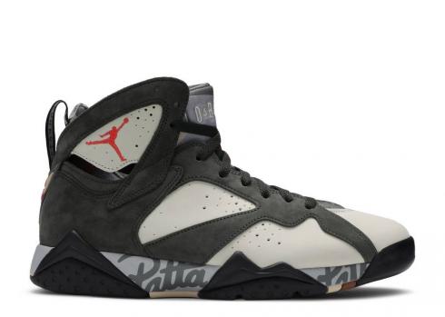 Air Jordan 7 Retro Patta Icicle Light Crimson Rock Sequoia River AT3375-100