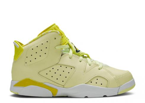 Air Jordan 6 Retro Gp Citron Tint Dynamic Yellow Black White 543389-800
