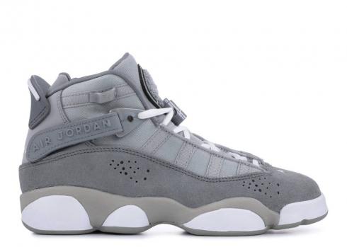 Air Jordan 6 Rings Gs Cool Grey Matte Silver 323419-014