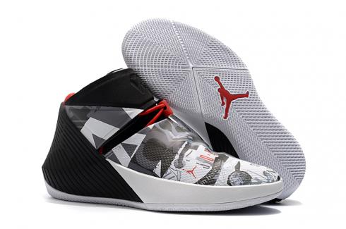 Nike Air Jordan Westbrook Men Basketball Shoes Black White