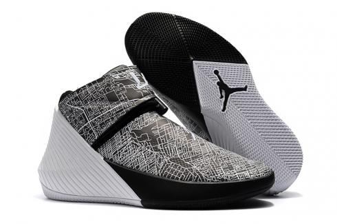 Nike Air Jordan Westbrook Men Basketball Shoes Grey Black