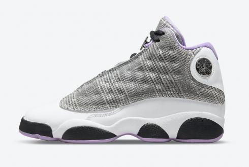 Air Jordan 13 Retro GS Houndstooth Black Lilac White DN3938-015