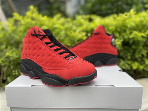 Air Jordan 13 Reverse Bred Gum Red Black Basketball Shoes DJ5982-602