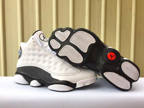 Nike Air Jordan XIII 13 Retro Men Basketball Shoes White Black Hot 414571-115