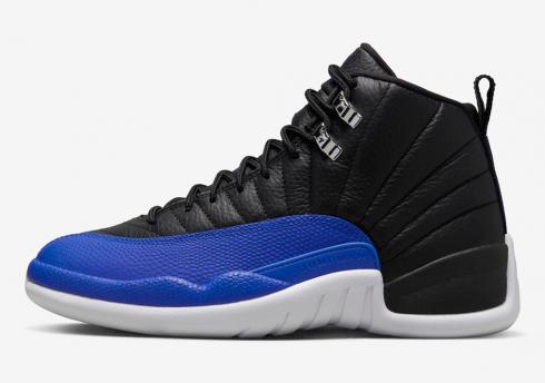 Air Jordan 12 Hyper Royal Black Metallic Silver White AO6068-004