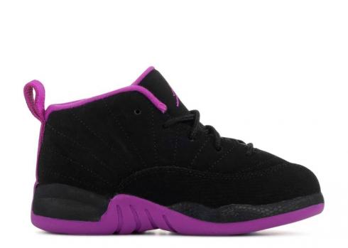 Air Jordan 12 Retro Gt Hyper Black Violet 819666-018